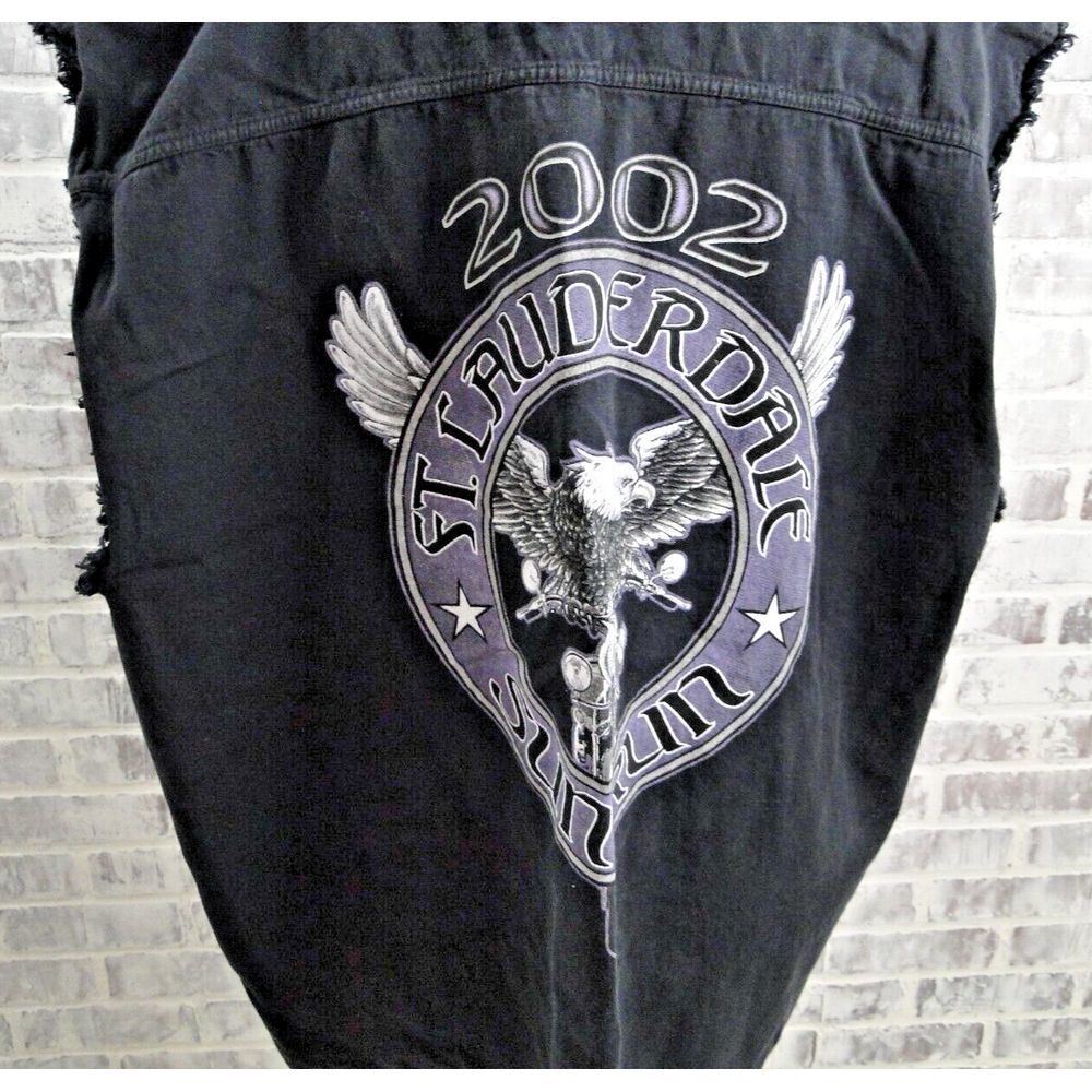 Harley Davidson 4XL Sun Run FT Lauderdale‎ FL 2002 Muscle Tee - Picture 8 of 12